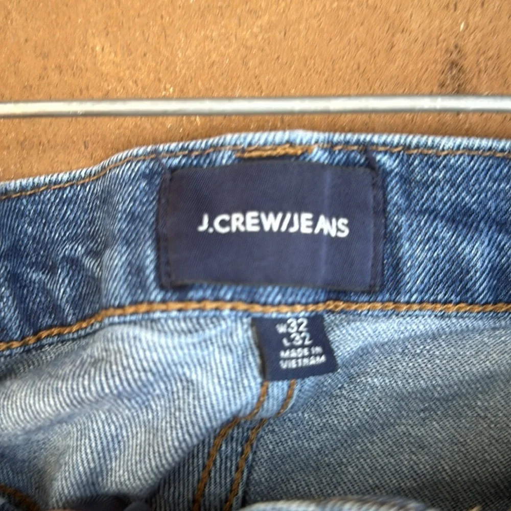 J.CREW Men’s 77 Straight-fit jean in stretch broken-in Japanese denim size 32 H7